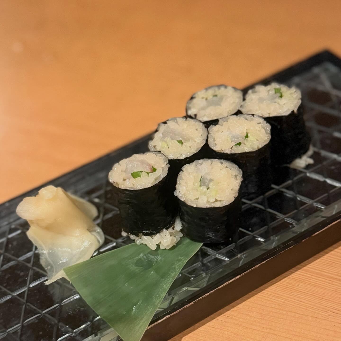 桜鯛木の芽の細巻き 金山/居酒屋/寿司/天ぷら