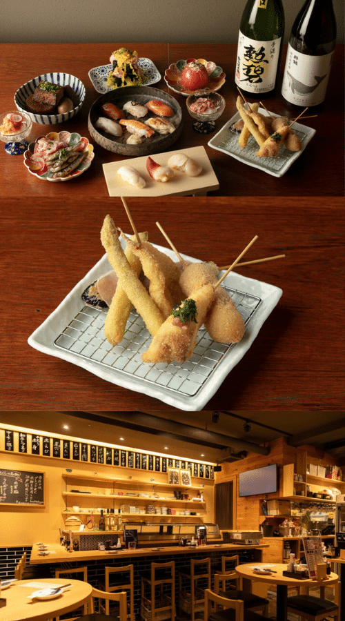 公式】寿司と串と樽酒 栄店 | 栄駅徒歩3分 | 寿司と串揚げにこだわる