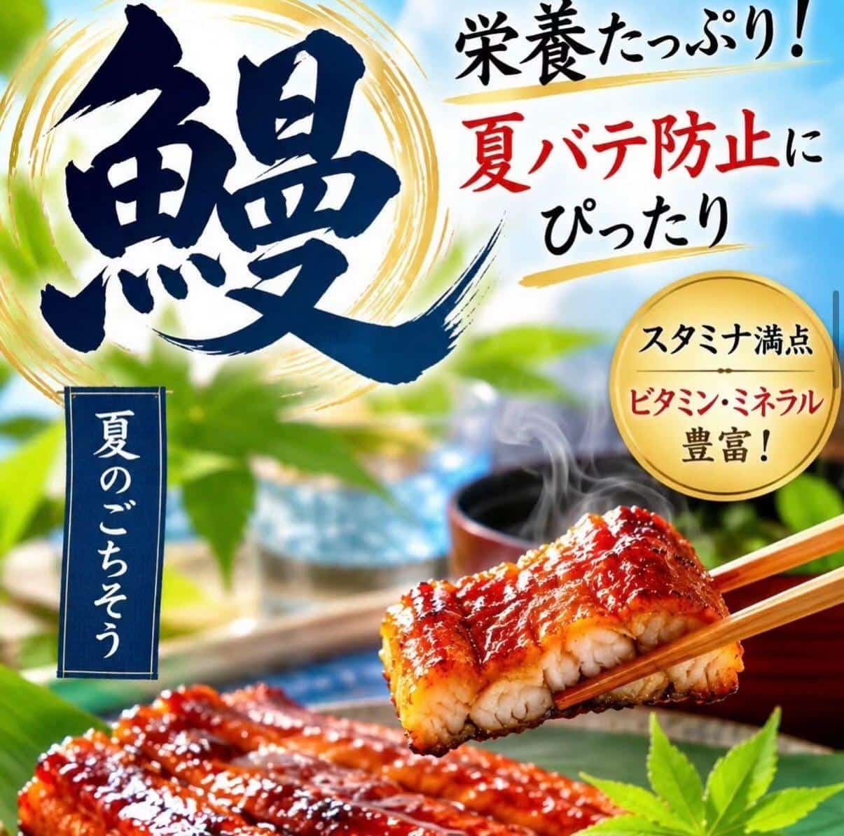 ✨まだ間に合う！【うなぎフェア】開催中✨