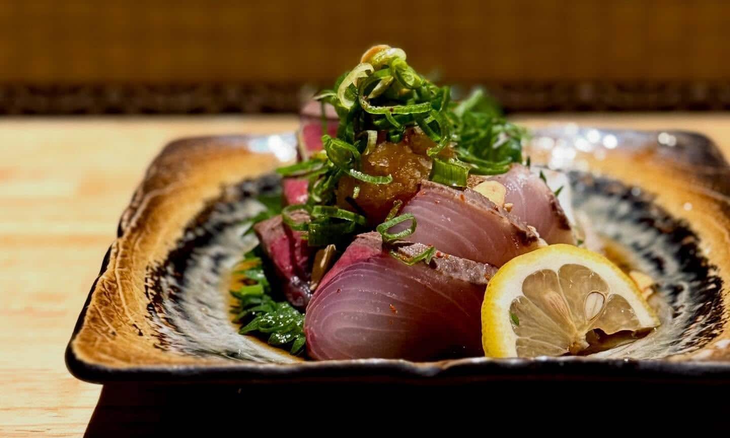 今月はカンパチを 京都居酒屋/三条居酒屋/寿司/串揚げ